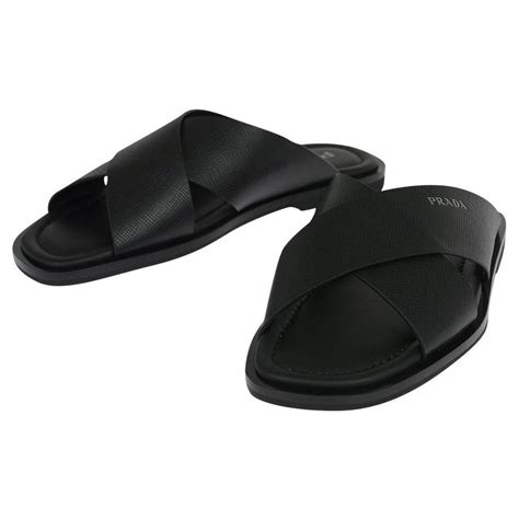 prada mens slide|Prada men's moccasins.